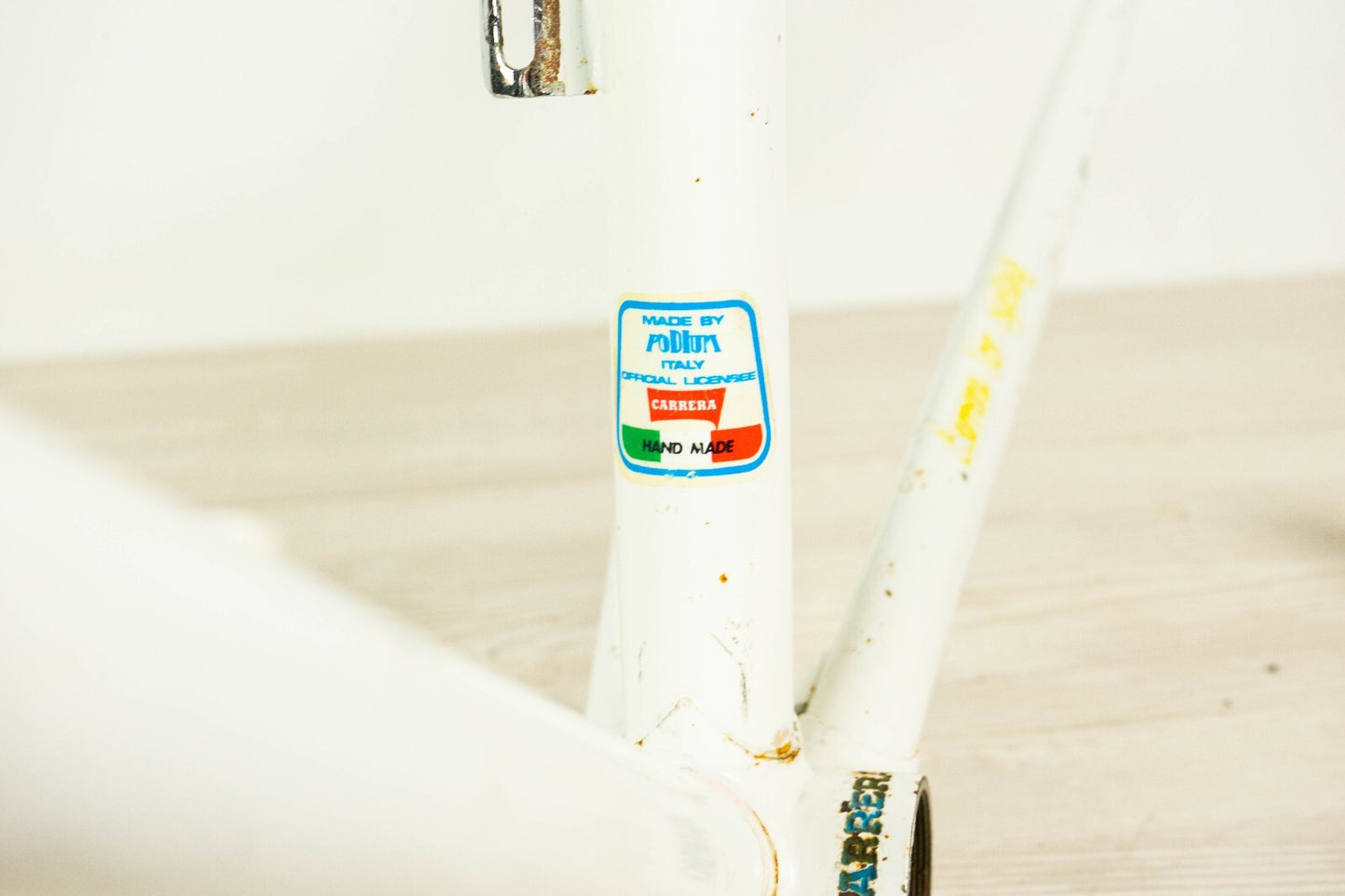CARRERA TASSONI 1993 TEAM VINTAGE FRAME SET ROAD BIKE 57 COLUMBUS OLD PANTANI