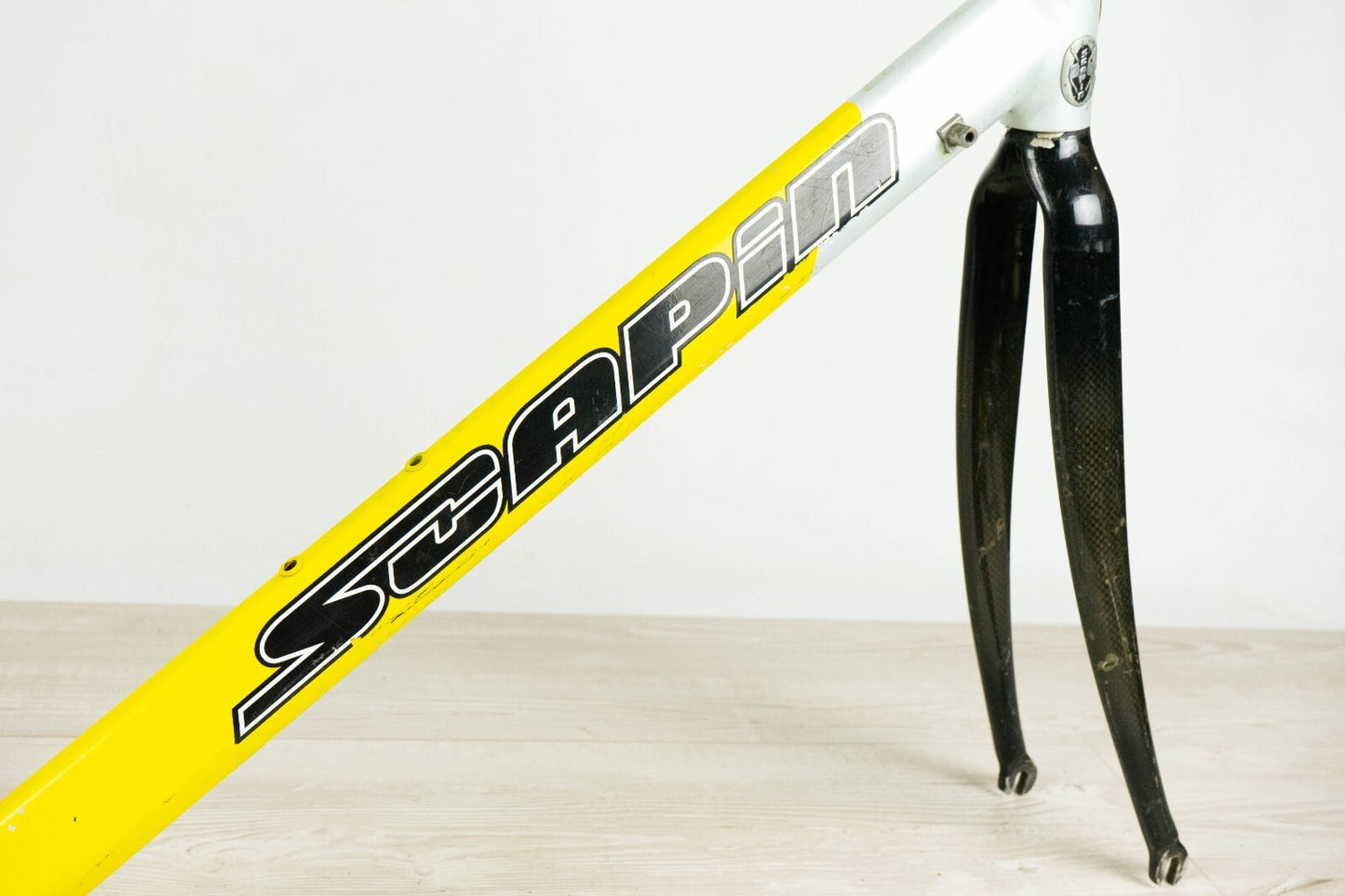 SCAPIN VINTAGE FRAME 54 ROAD BIKE BICYCLE 90S COLUMBUS ALTEC ALUMINUM M CARBON