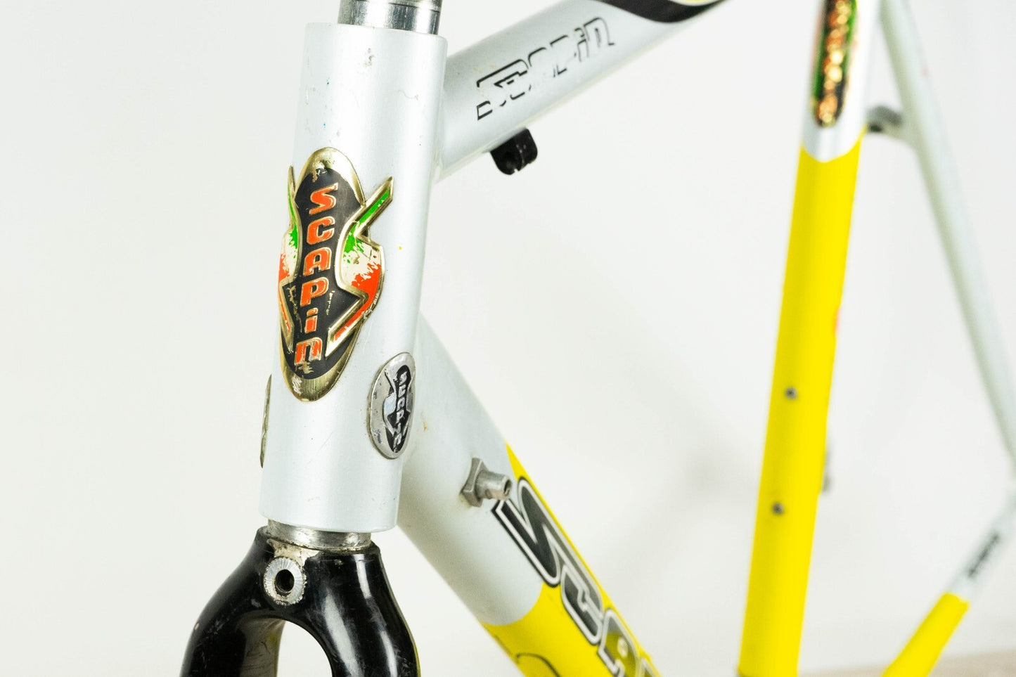 SCAPIN VINTAGE FRAME 54 ROAD BIKE BICYCLE 90S COLUMBUS ALTEC ALUMINUM M CARBON