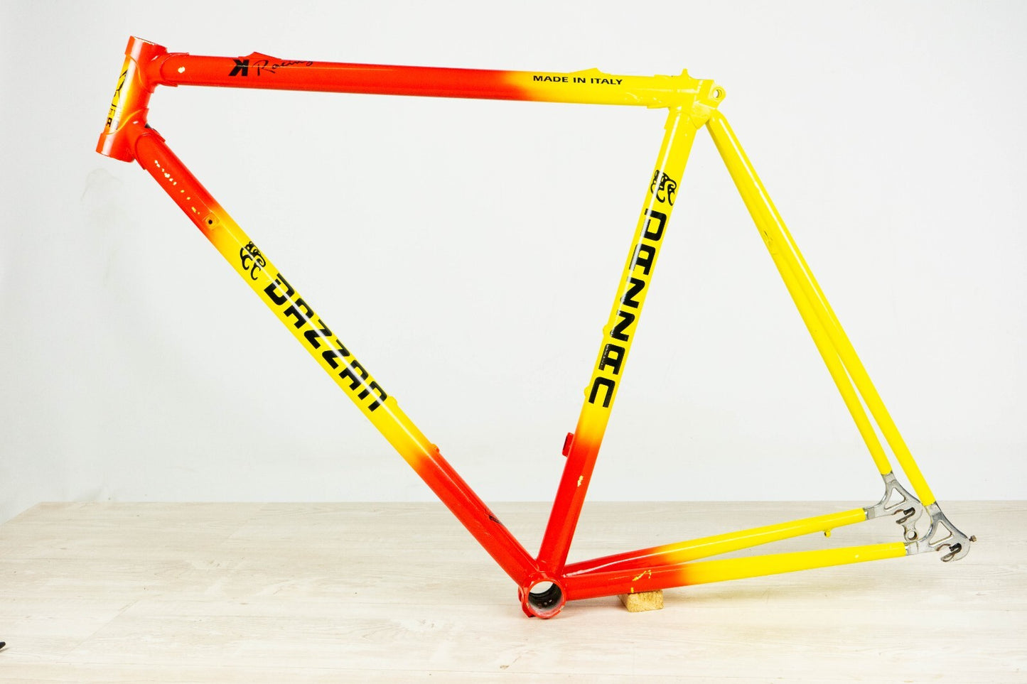 DAZZAN CARBON VINTAGE FRAME 52 53 ROAD BIKE STEEL BICYCLE STEEL BICYCLE LUGS 90S