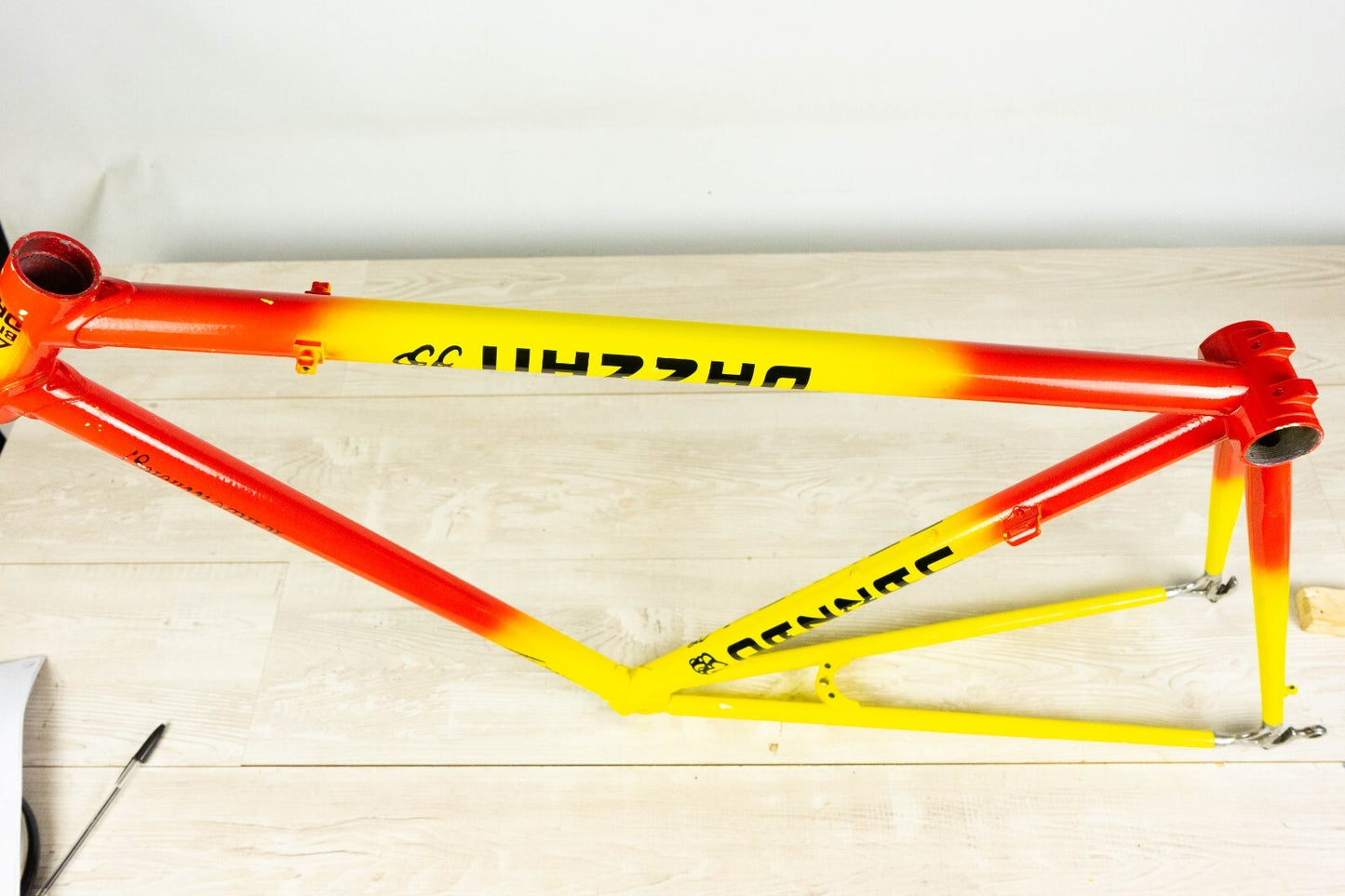 DAZZAN CARBON VINTAGE FRAME 52 53 ROAD BIKE STEEL BICYCLE STEEL BICYCLE LUGS 90S