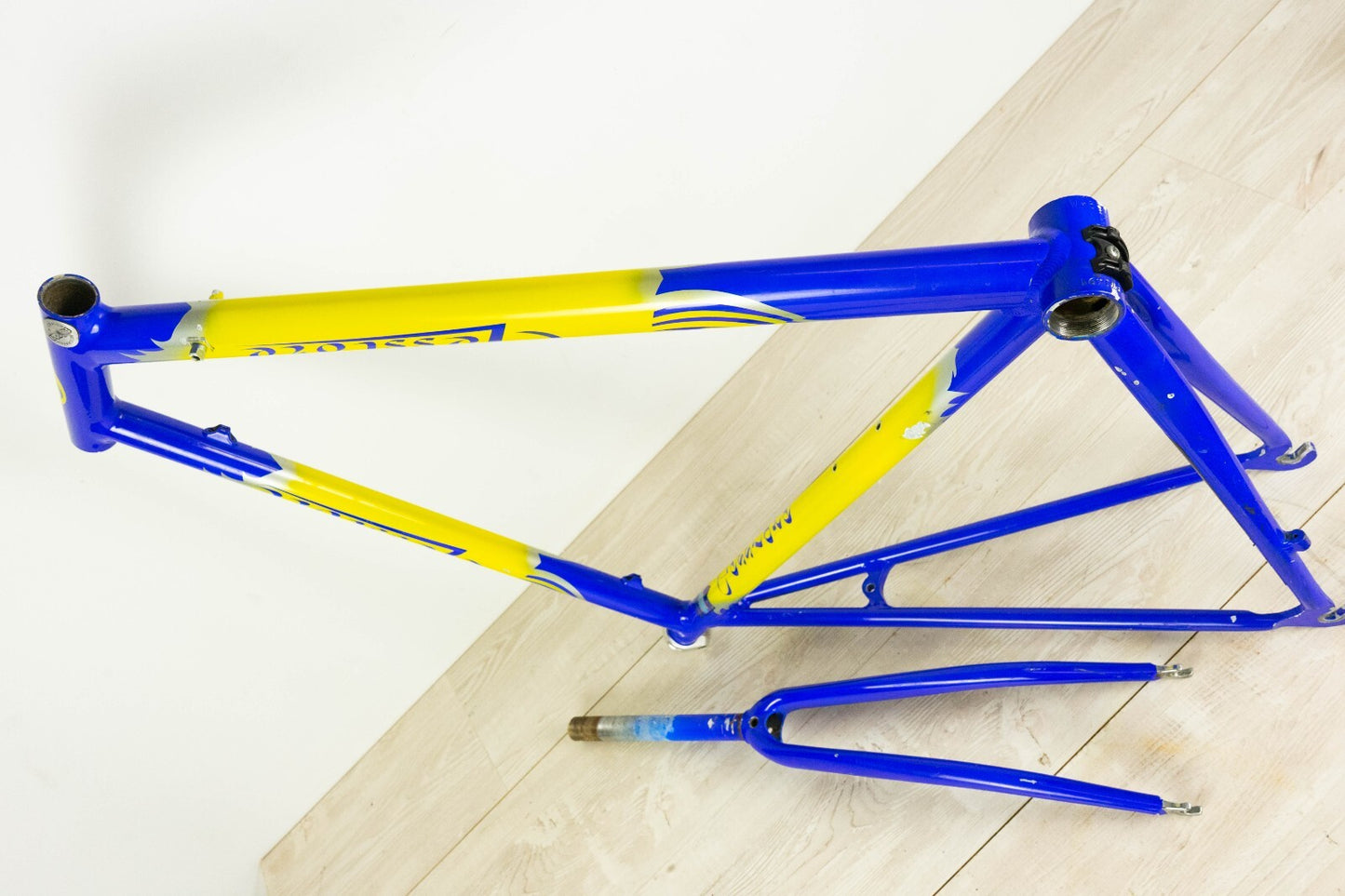 TESSIORE VINTAGE FRAME ROAD BIKE 59 57 ALLOY ITA 90S bicycle ALUMINIUM 700C 28"