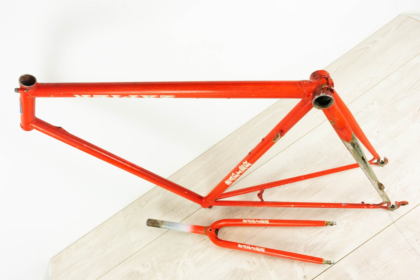 LOSA VINTAGE COLUMBUS FRAME 59 58 STEEL ROAD BIKE 700c XL VANNI OLD 90S bicycle