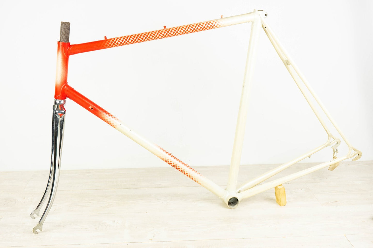 NOS DAZZAN VINTAGE FRAME SET 57 56 ROAD BIKE STEEL GIPIEMME BICYCLE CLASSIC RED