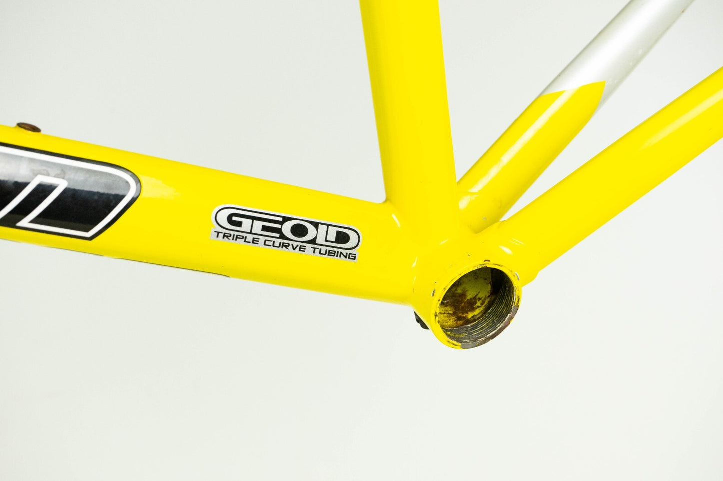 SCAPIN VINTAGE FRAME 53 54 ROAD BIKE STEEL BICYCLE 90S WHITE COLUMBUS GENIUS EOS