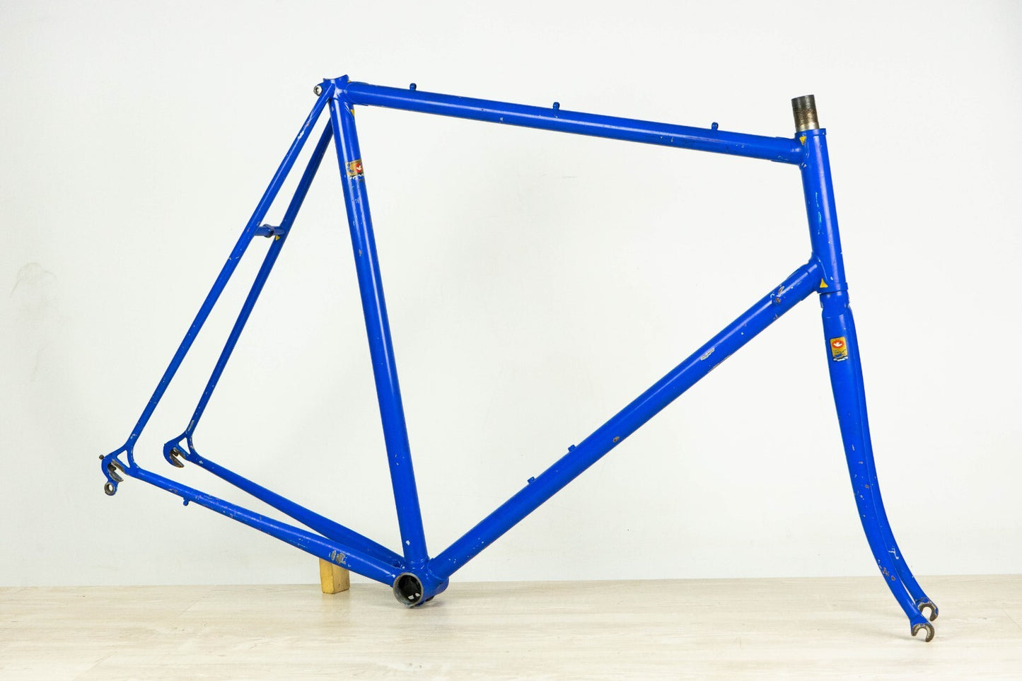 VINTAGE COLUMBUS SL FRAME 60 59 STEEL ROAD BIKE CAMPAGNOLO OLD 80s blue CINELLI