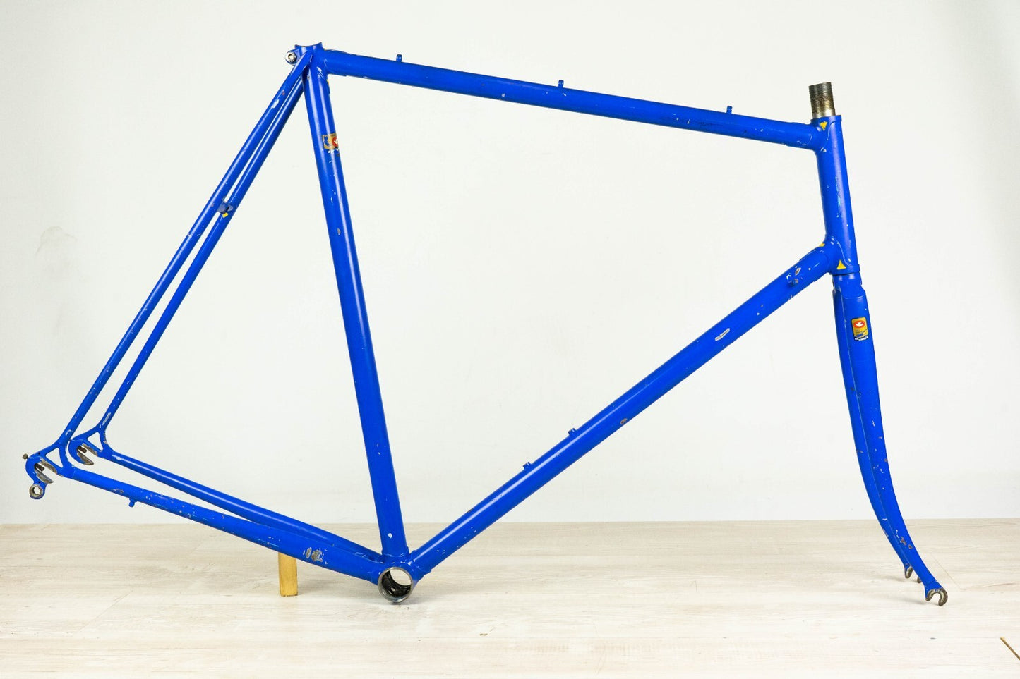 VINTAGE COLUMBUS SL FRAME 60 59 STEEL ROAD BIKE CAMPAGNOLO OLD 80s blue CINELLI