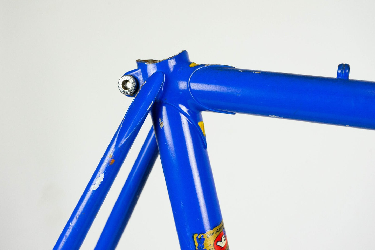 VINTAGE COLUMBUS SL FRAME 60 59 STEEL ROAD BIKE CAMPAGNOLO OLD 80s blue CINELLI