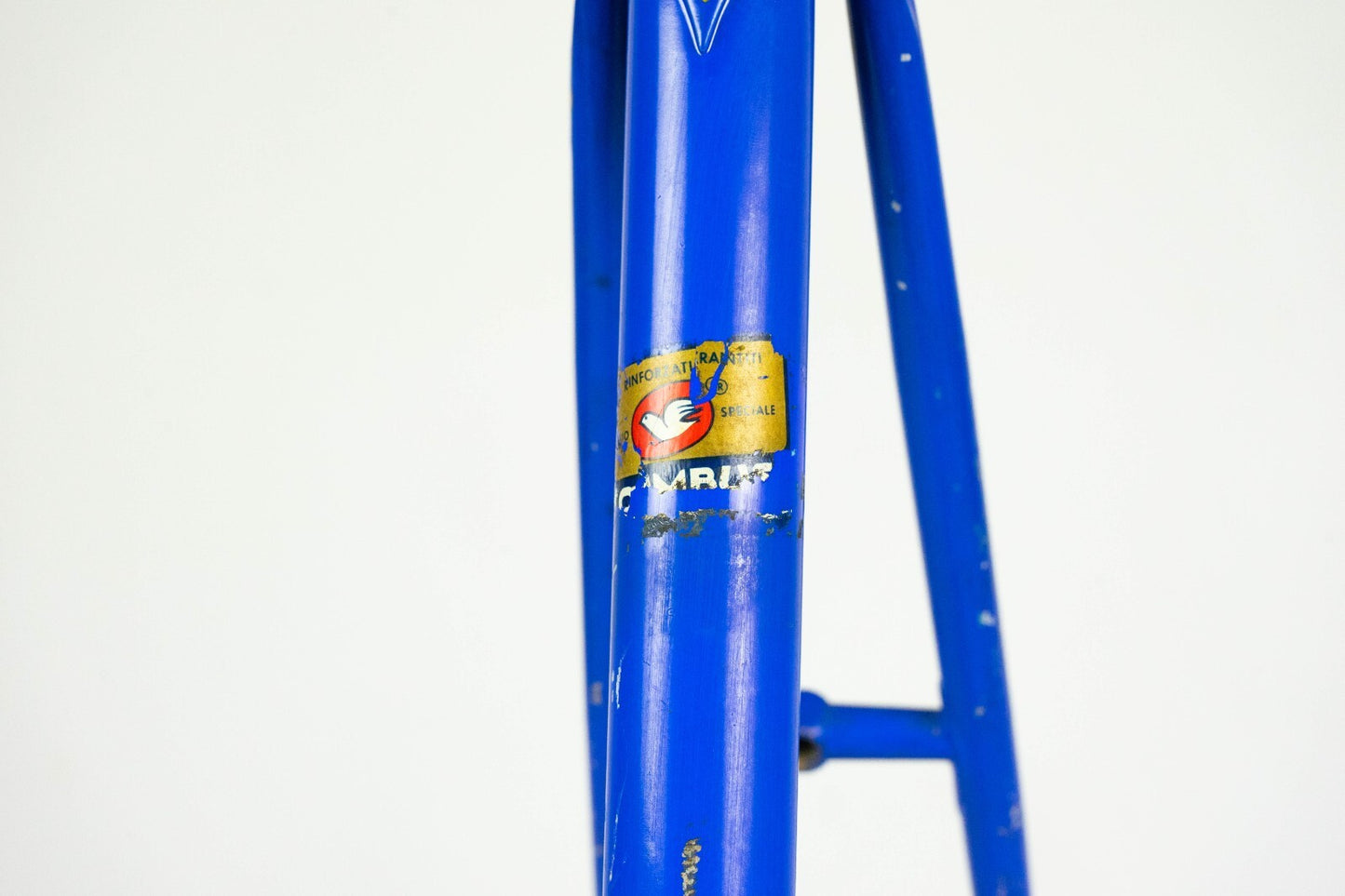 VINTAGE COLUMBUS SL FRAME 60 59 STEEL ROAD BIKE CAMPAGNOLO OLD 80s blue CINELLI