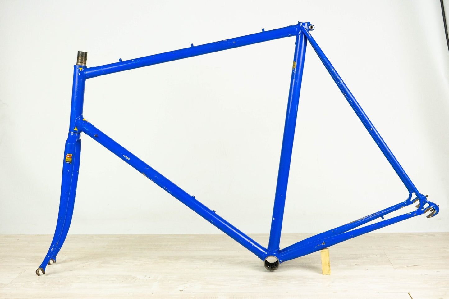 VINTAGE COLUMBUS SL FRAME 60 59 STEEL ROAD BIKE CAMPAGNOLO OLD 80s blue CINELLI