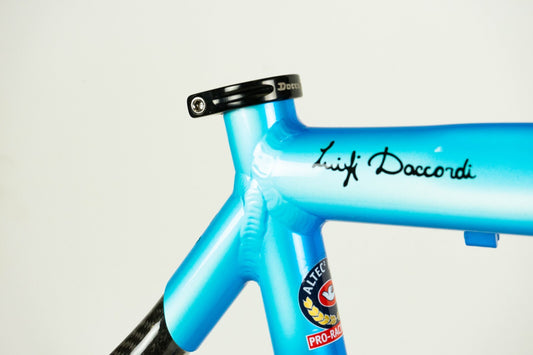 NOS DACCORDI FIBRA TEAM COLUMBUS ALTEC 2 VINTAGE FRAME 53 ROAD BIKE ALU CARBON M