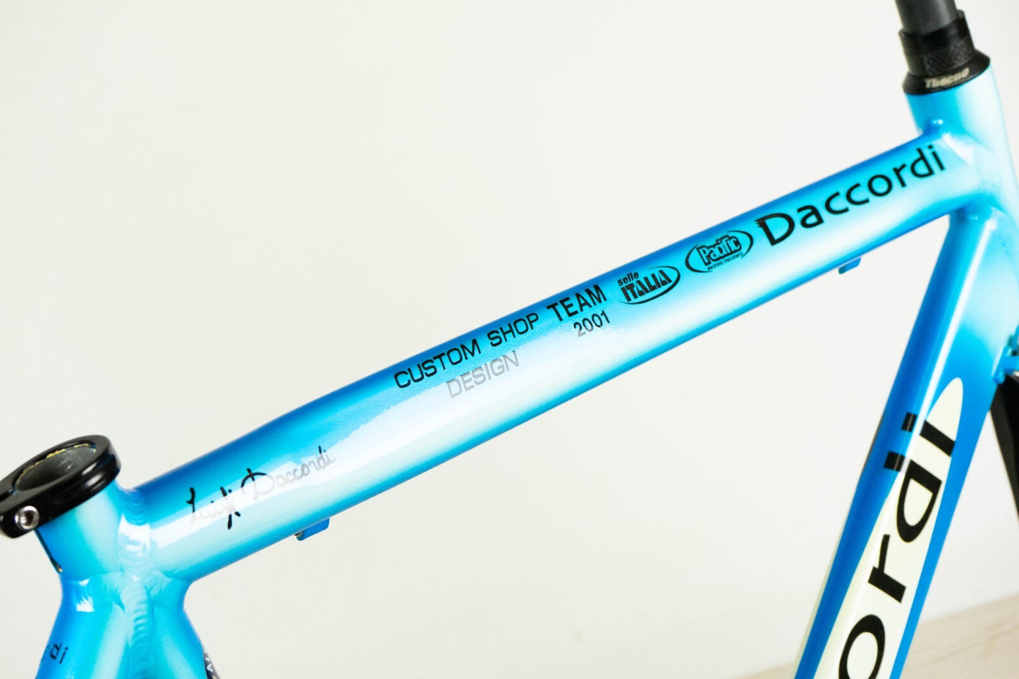 NOS DACCORDI FIBRA TEAM COLUMBUS ALTEC 2 VINTAGE FRAME 53 ROAD BIKE ALU CARBON M