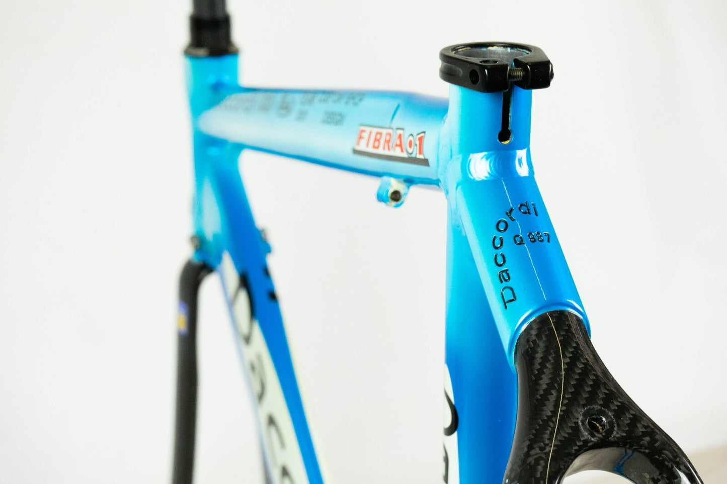 NOS DACCORDI FIBRA TEAM COLUMBUS ALTEC 2 VINTAGE FRAME 53 ROAD BIKE ALU CARBON M