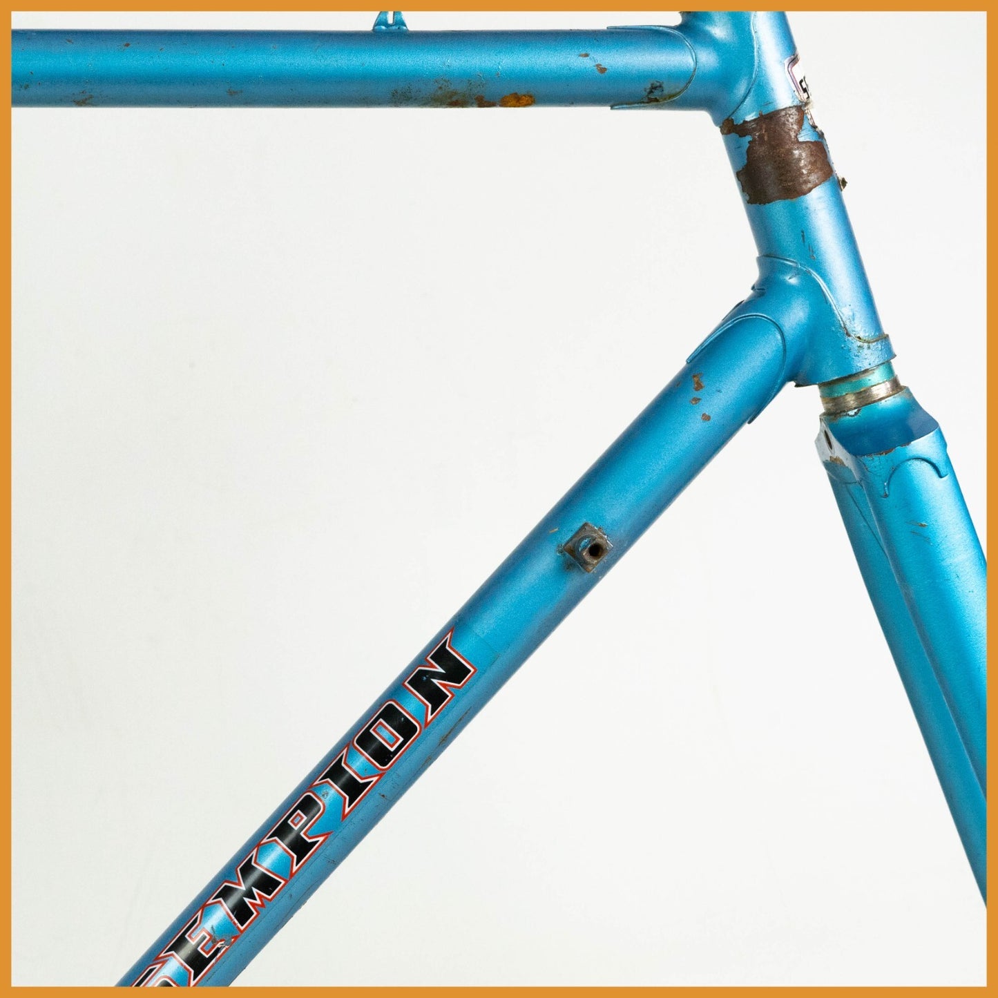 SEMPION VINTAGE FRAME 55 56 STEEL ROAD BIKE 700c BICYCLE 28" blue OLD CLASSIC