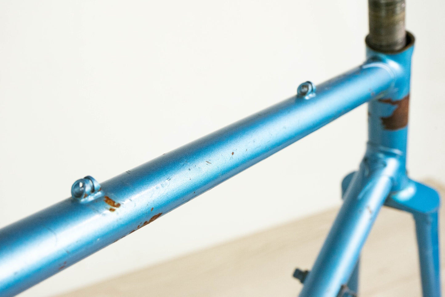 SEMPION VINTAGE FRAME 55 56 STEEL ROAD BIKE 700c BICYCLE 28" blue OLD CLASSIC