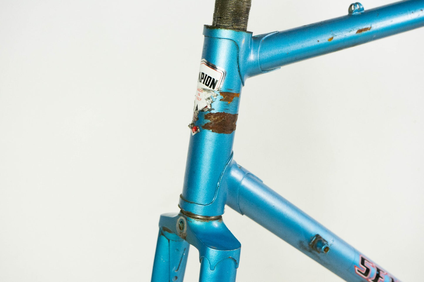 SEMPION VINTAGE FRAME 55 56 STEEL ROAD BIKE 700c BICYCLE 28" blue OLD CLASSIC