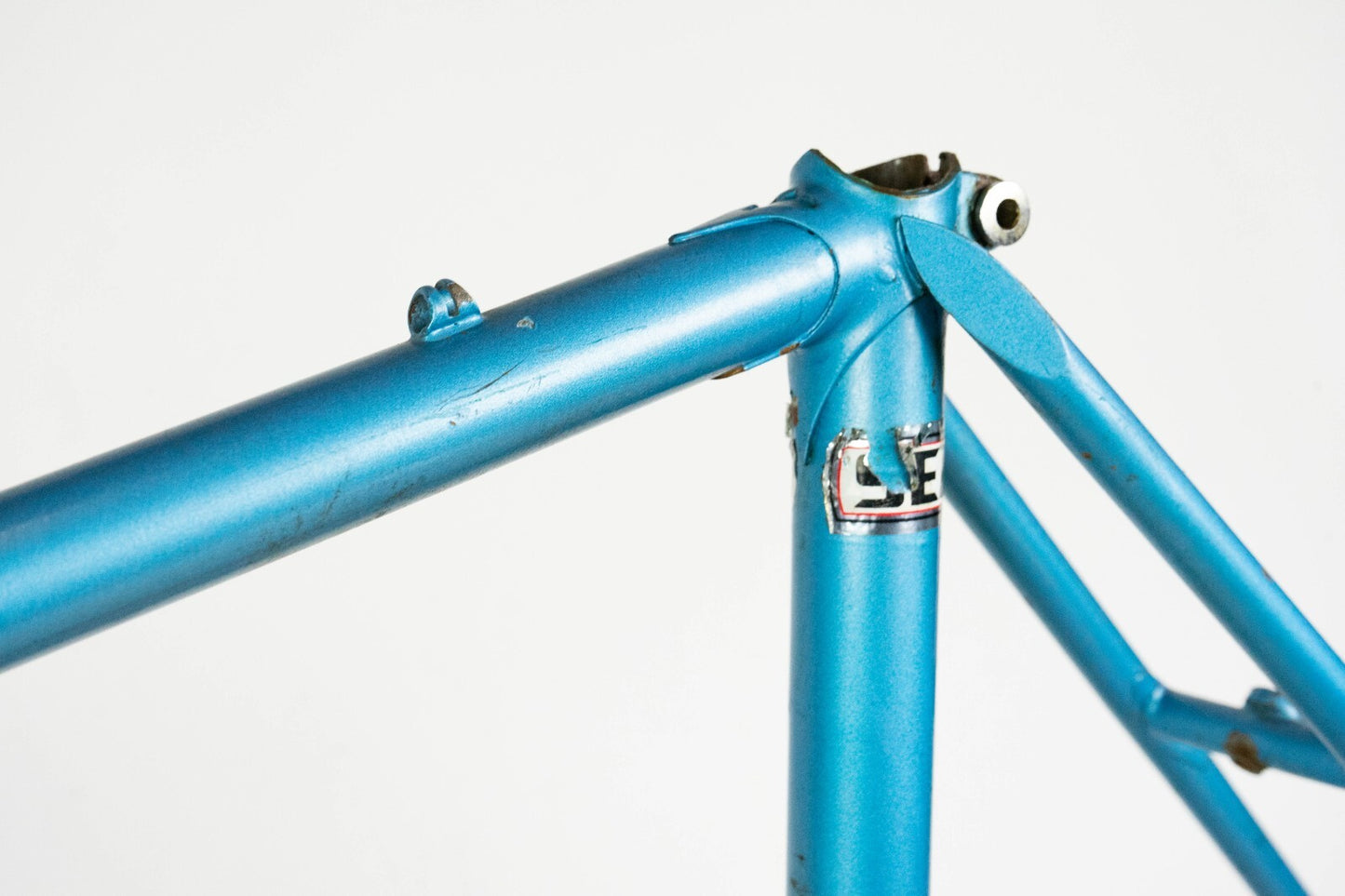 SEMPION VINTAGE FRAME 55 56 STEEL ROAD BIKE 700c BICYCLE 28" blue OLD CLASSIC