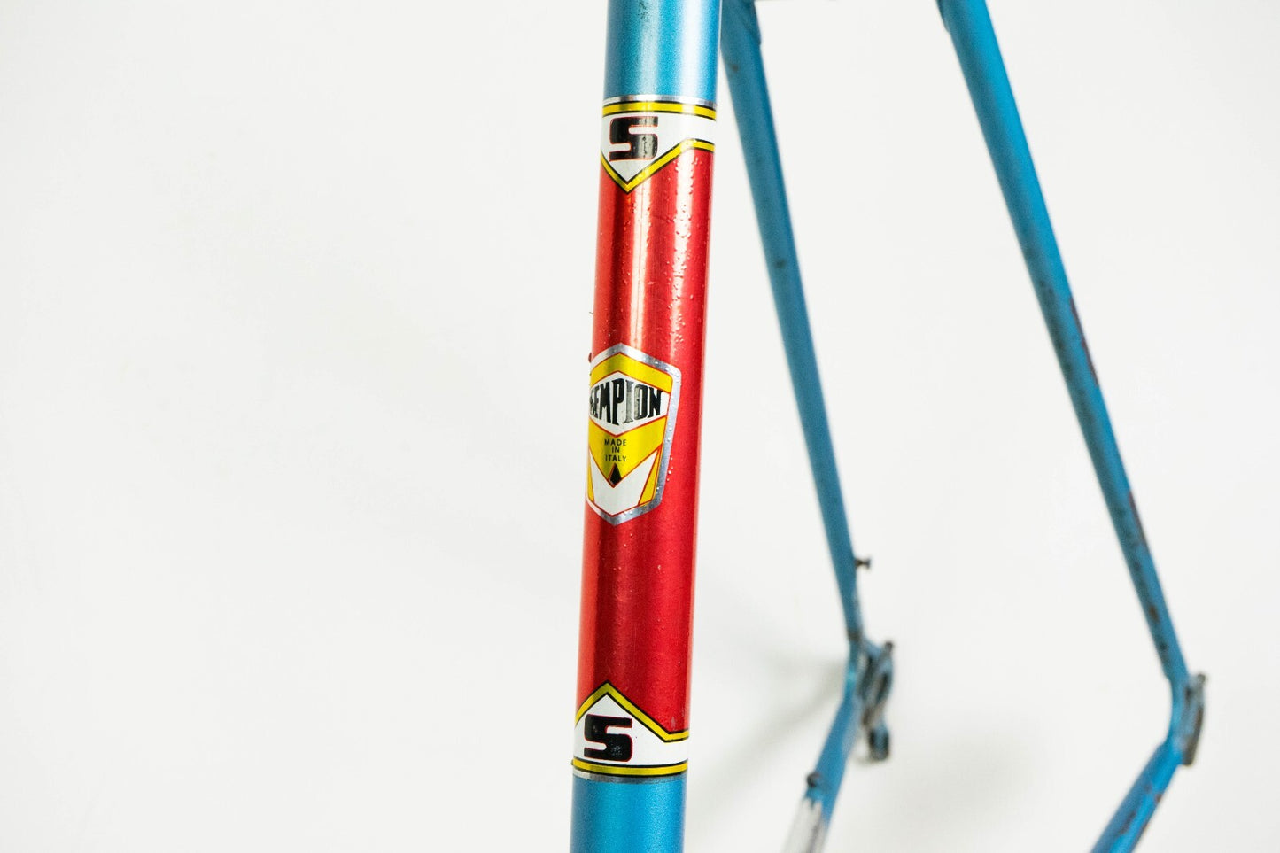 SEMPION VINTAGE FRAME 55 56 STEEL ROAD BIKE 700c BICYCLE 28" blue OLD CLASSIC