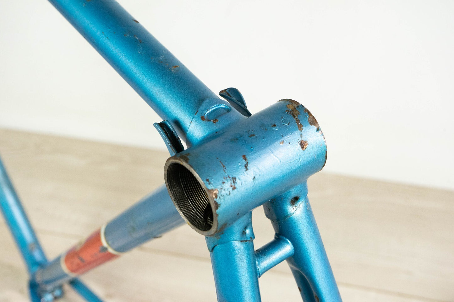 SEMPION VINTAGE FRAME 55 56 STEEL ROAD BIKE 700c BICYCLE 28" blue OLD CLASSIC