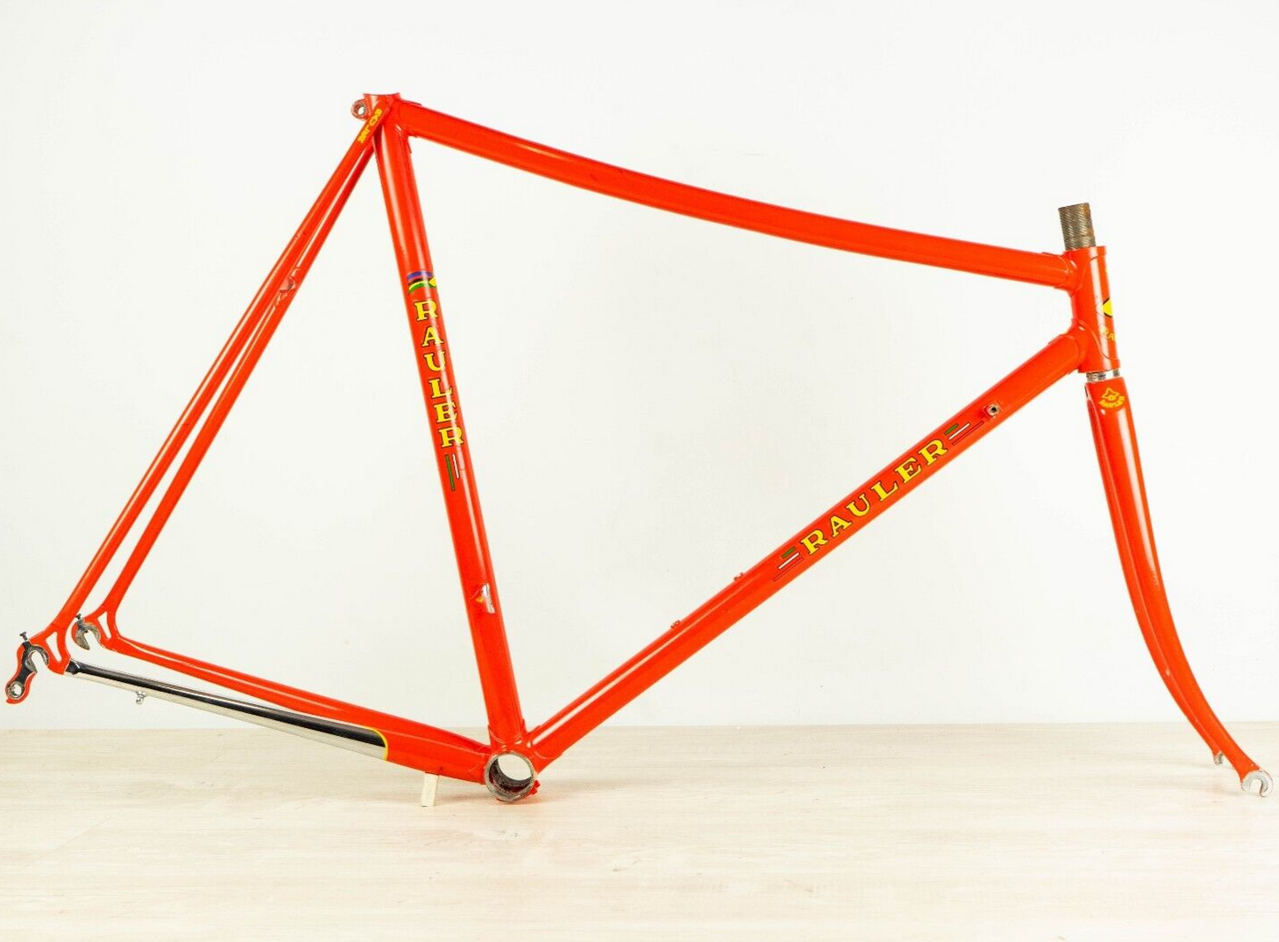 RAULER CRITERIUM COLUMBUS TIME TRIAL BIKE AERO FRAME STEEL 55 VINTAGE CRONO TT