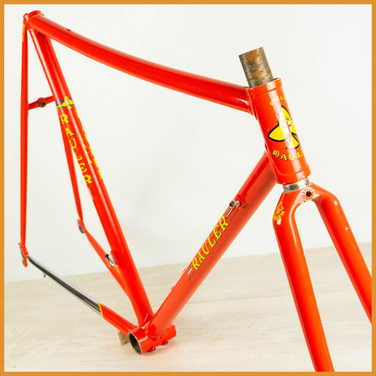 RAULER CRITERIUM COLUMBUS TIME TRIAL BIKE AERO FRAME STEEL 55 VINTAGE CRONO TT