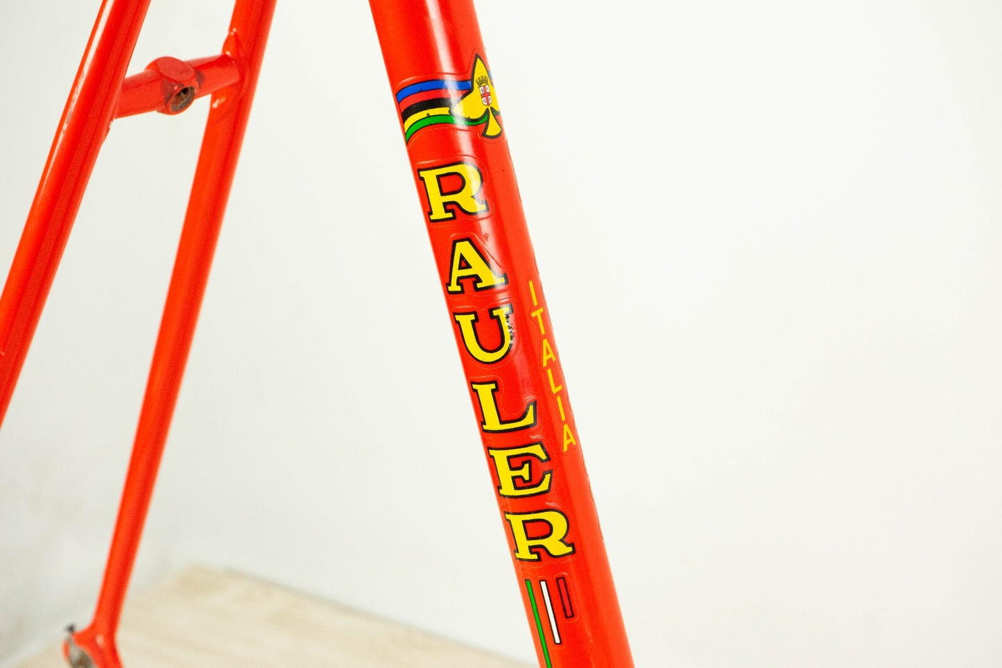 RAULER CRITERIUM COLUMBUS TIME TRIAL BIKE AERO FRAME STEEL 55 VINTAGE CRONO TT