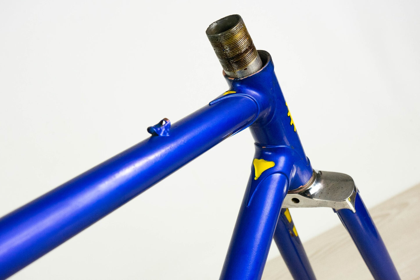 TURCONI VINTAGE FRAME 51 54 STEEL ROAD BIKE 700c BICYCLE 28" BLUE OLD CLASSIC