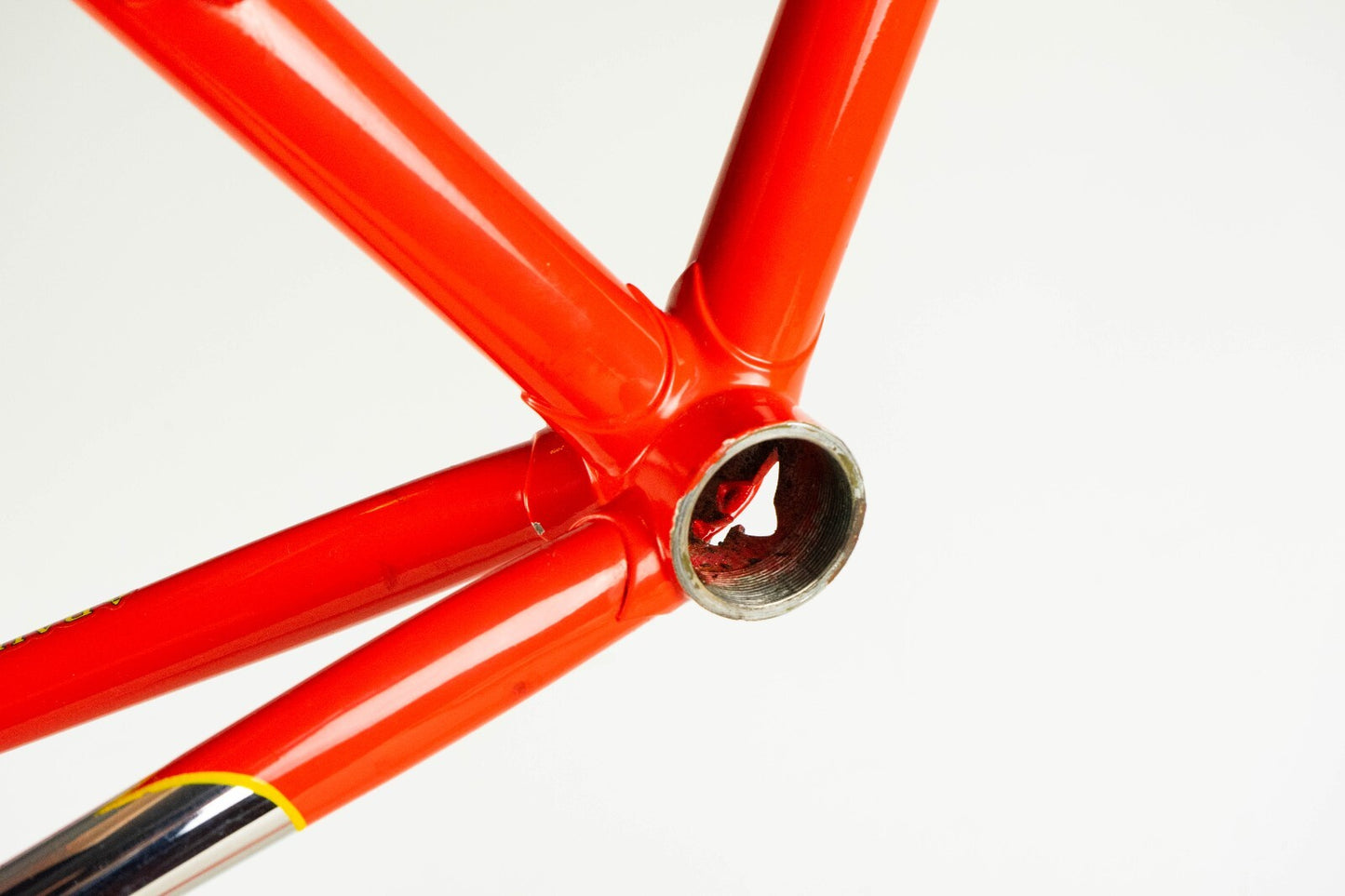RAULER CRITERIUM COLUMBUS TIME TRIAL BIKE AERO FRAME STEEL 55 VINTAGE CRONO TT