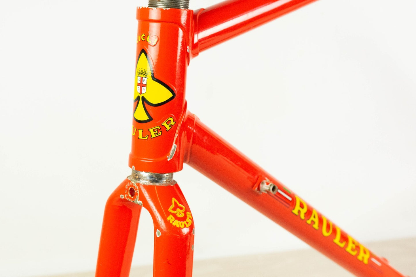 RAULER CRITERIUM COLUMBUS TIME TRIAL BIKE AERO FRAME STEEL 55 VINTAGE CRONO TT
