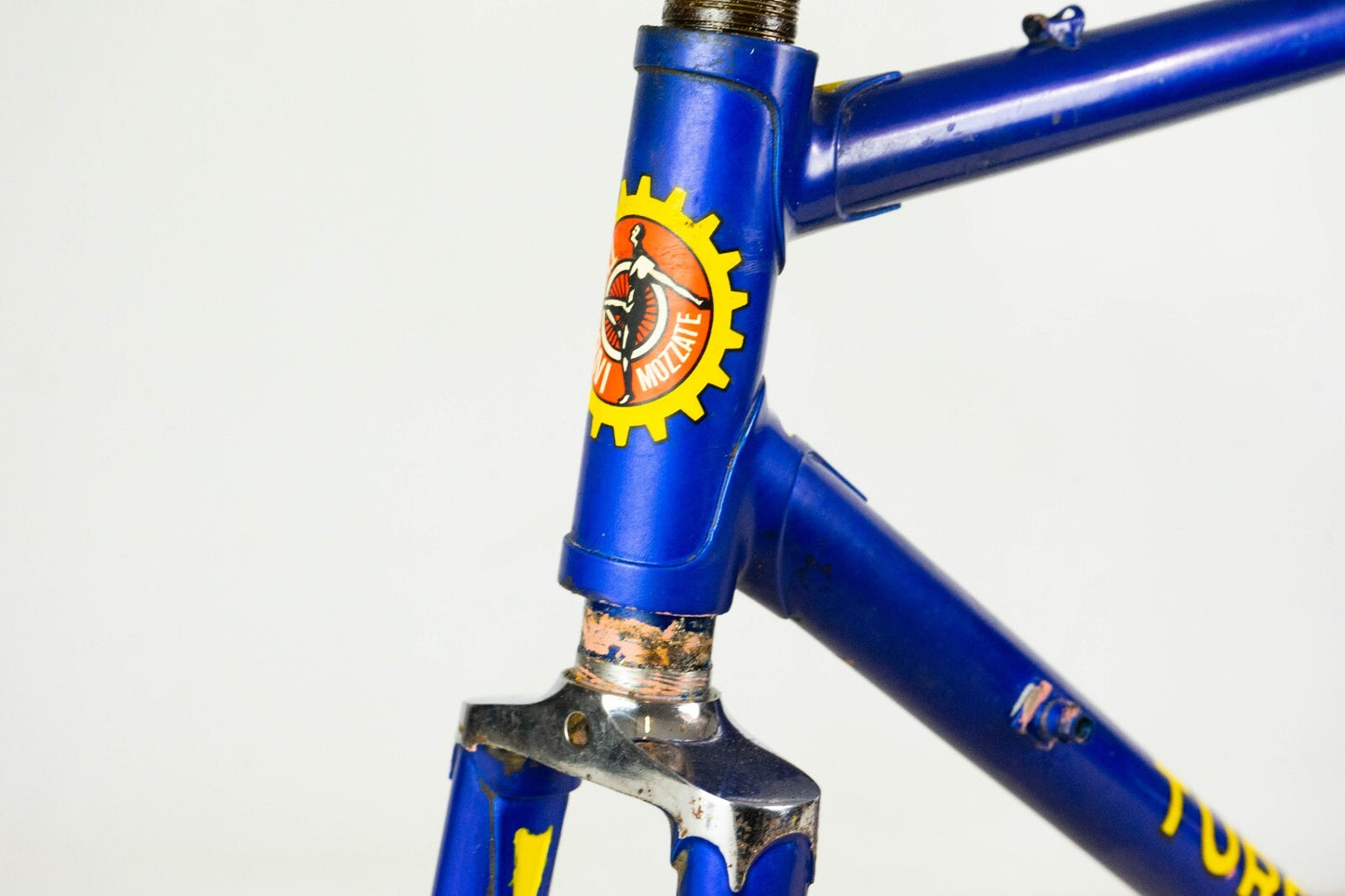 TURCONI VINTAGE FRAME 51 54 STEEL ROAD BIKE 700c BICYCLE 28" BLUE OLD CLASSIC