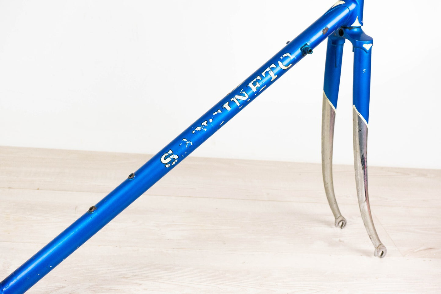 SANCINETO VINTAGE COLUMBUS SL FRAME 55 56 STEEL ROAD BIKE CAMPAGNOLO 700c OLD