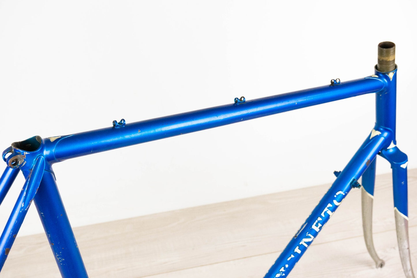 SANCINETO VINTAGE COLUMBUS SL FRAME 55 56 STEEL ROAD BIKE CAMPAGNOLO 700c OLD