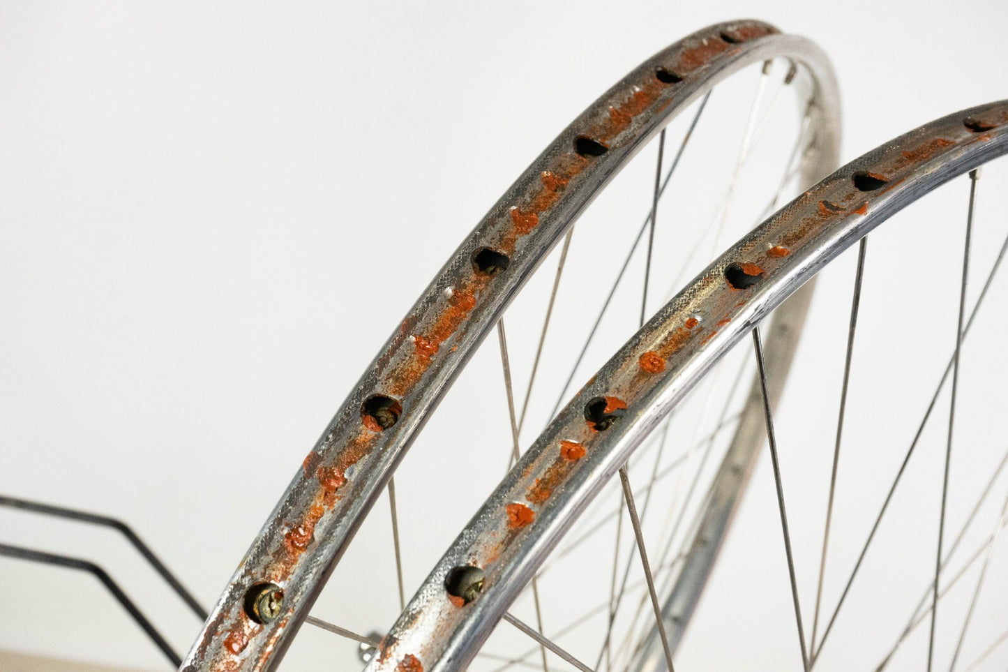 CAMPAGNOLO RECORD NISI WHEELS 700c 28" TUBULAR ROAD BIKE VINTAGE 70S 80S OLD