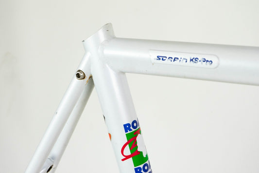 SCAPIN KS PRO VINTAGE FRAME 52 53 ROAD BIKE STEEL TEAM COLUMBUS NEMO CARBON LOOK