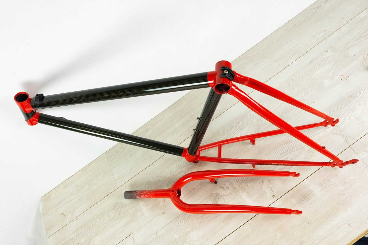 NOS 26" STEEL CARBON STEEL LUGS FRAME 17" SMALL S MOUNTAIN BIKE MTB VINTAGE 90s