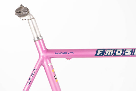 MOSER ALU GARA VINTAGE FRAME ROAD BIKE 55 56 ALLOY ITA 90S 700C CHATEAU AX STEEL