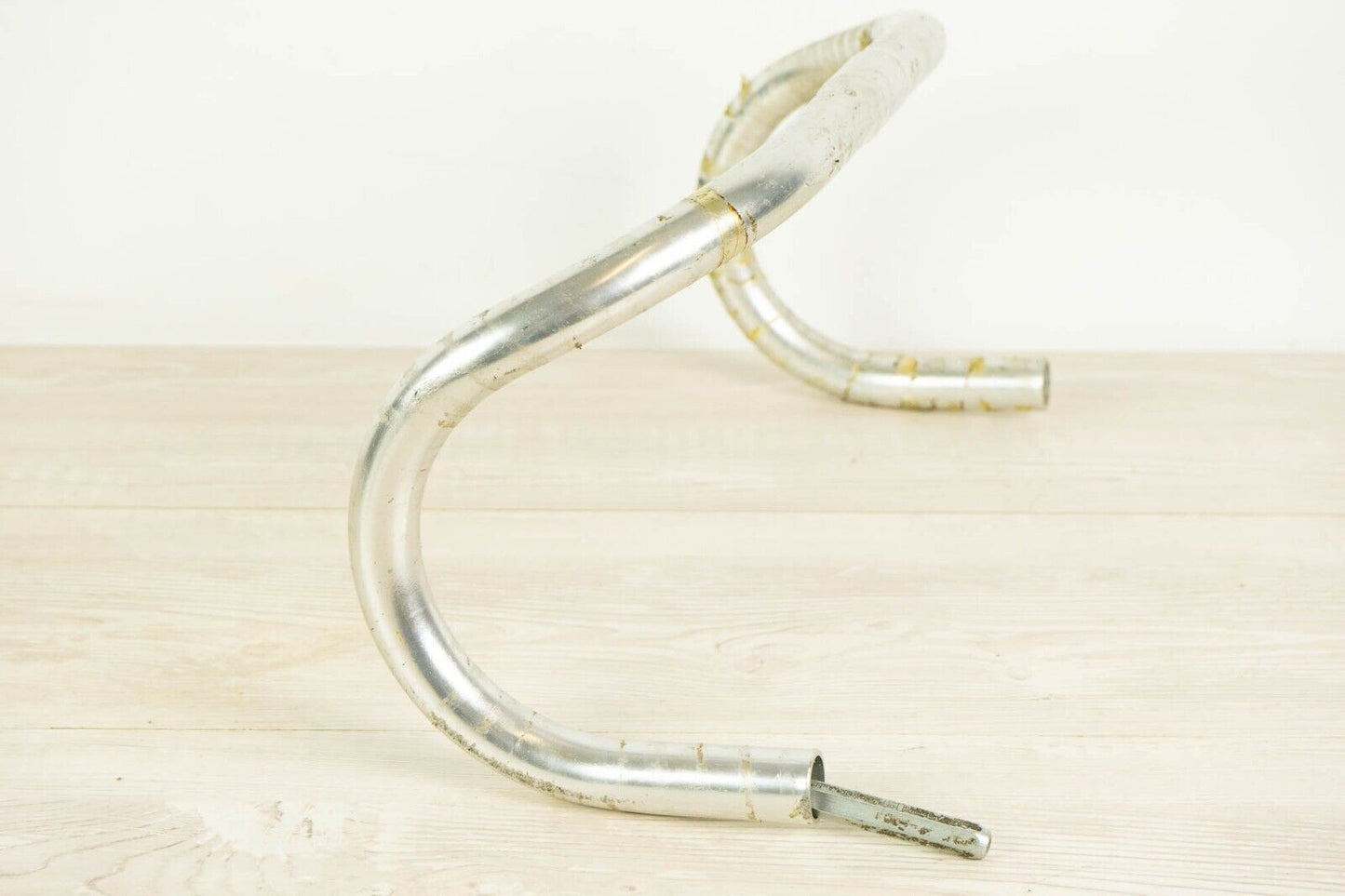 3ttt COMPETITION TRACK TRACK HANDLEBAR 39 41 BIKE VINTAGE BICYCLE SILVER OLD 3T