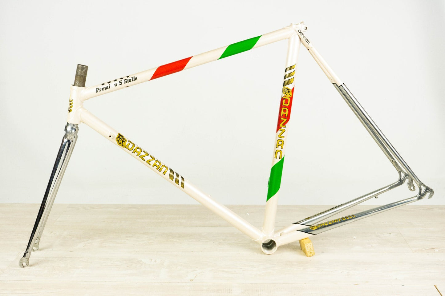 NOS DAZZAN VINTAGE TT FRAME 52 700C 650C STEEL TIME TRIAL BIKE CRONO COLUMBUS 90