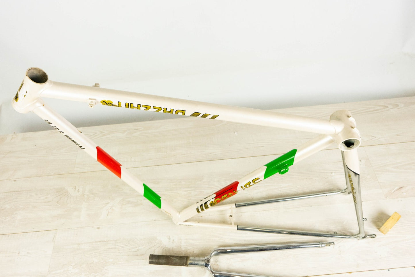 NOS DAZZAN VINTAGE TT FRAME 52 700C 650C STEEL TIME TRIAL BIKE CRONO COLUMBUS 90