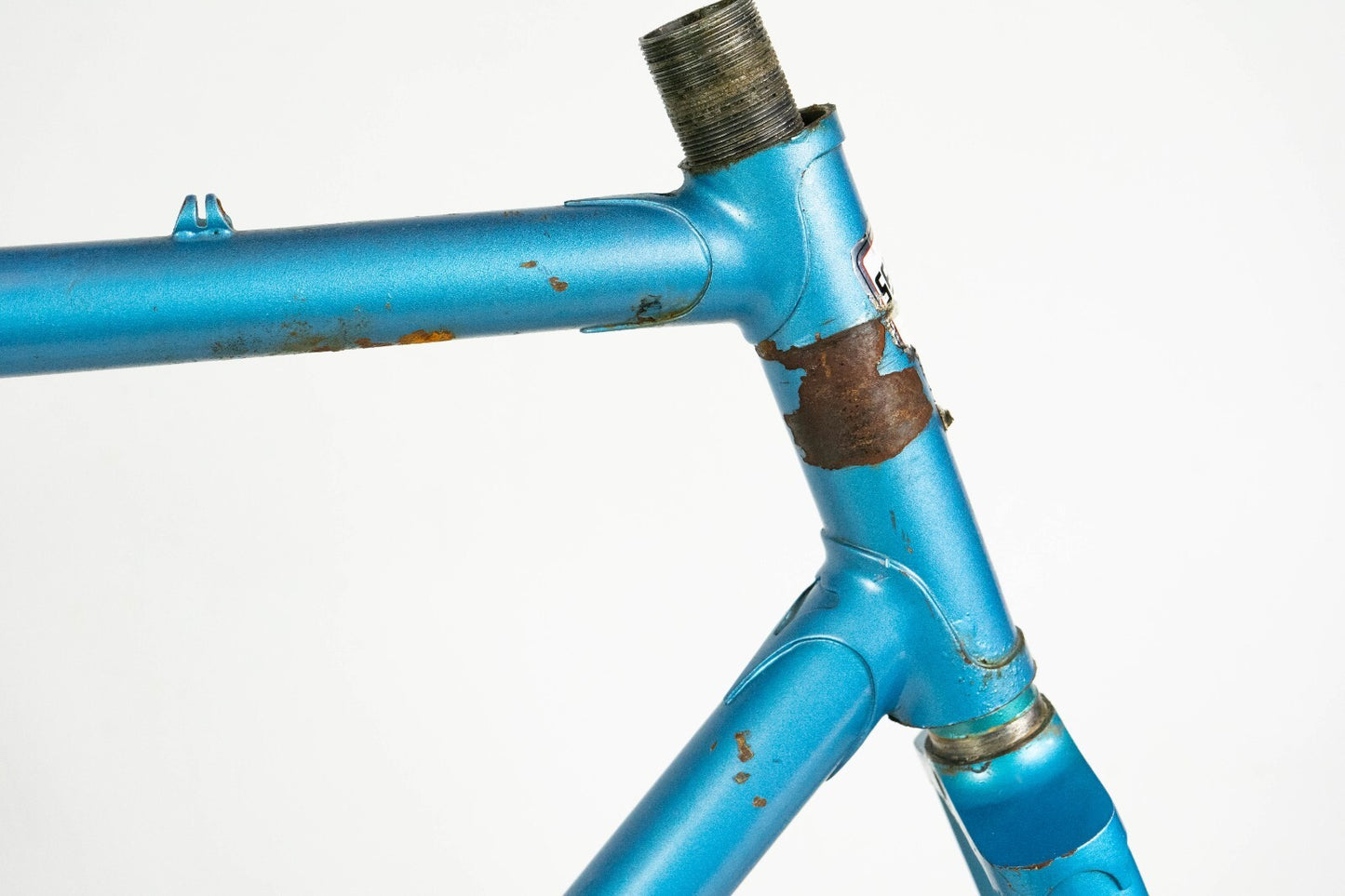 SEMPION VINTAGE  FRAME 55 56 STEEL ROAD BIKE 700c BICYCLE 28" blue OLD CLASSIC