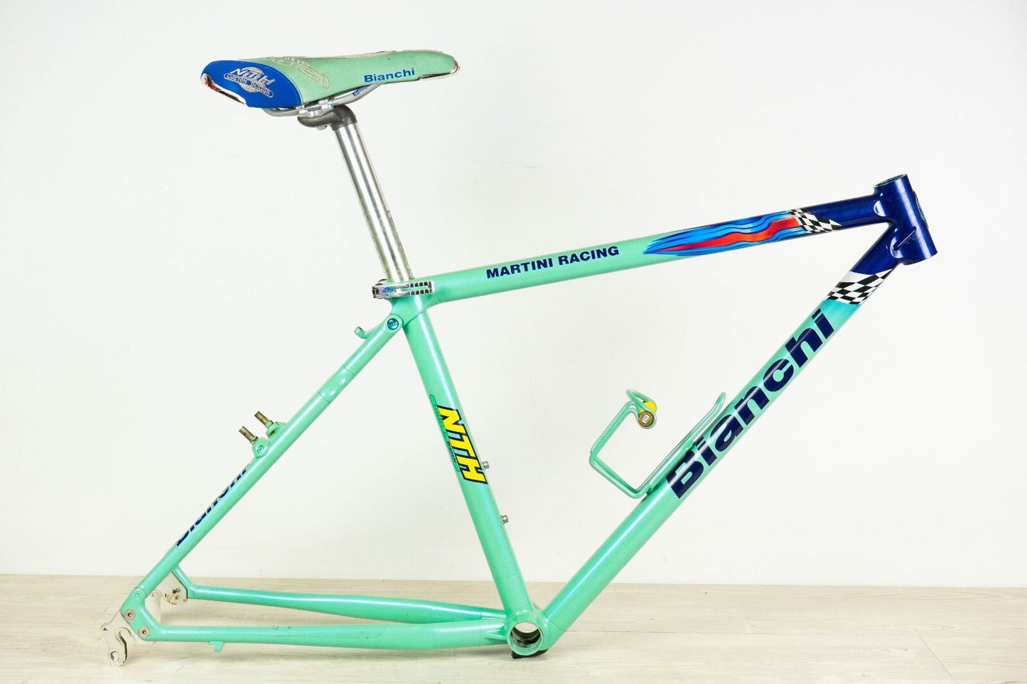BIANCHI NTH SAKAE LITAGE VINTAGE MTB FRAME MARTINI RACING 16" ALLUMINIUM BIKE