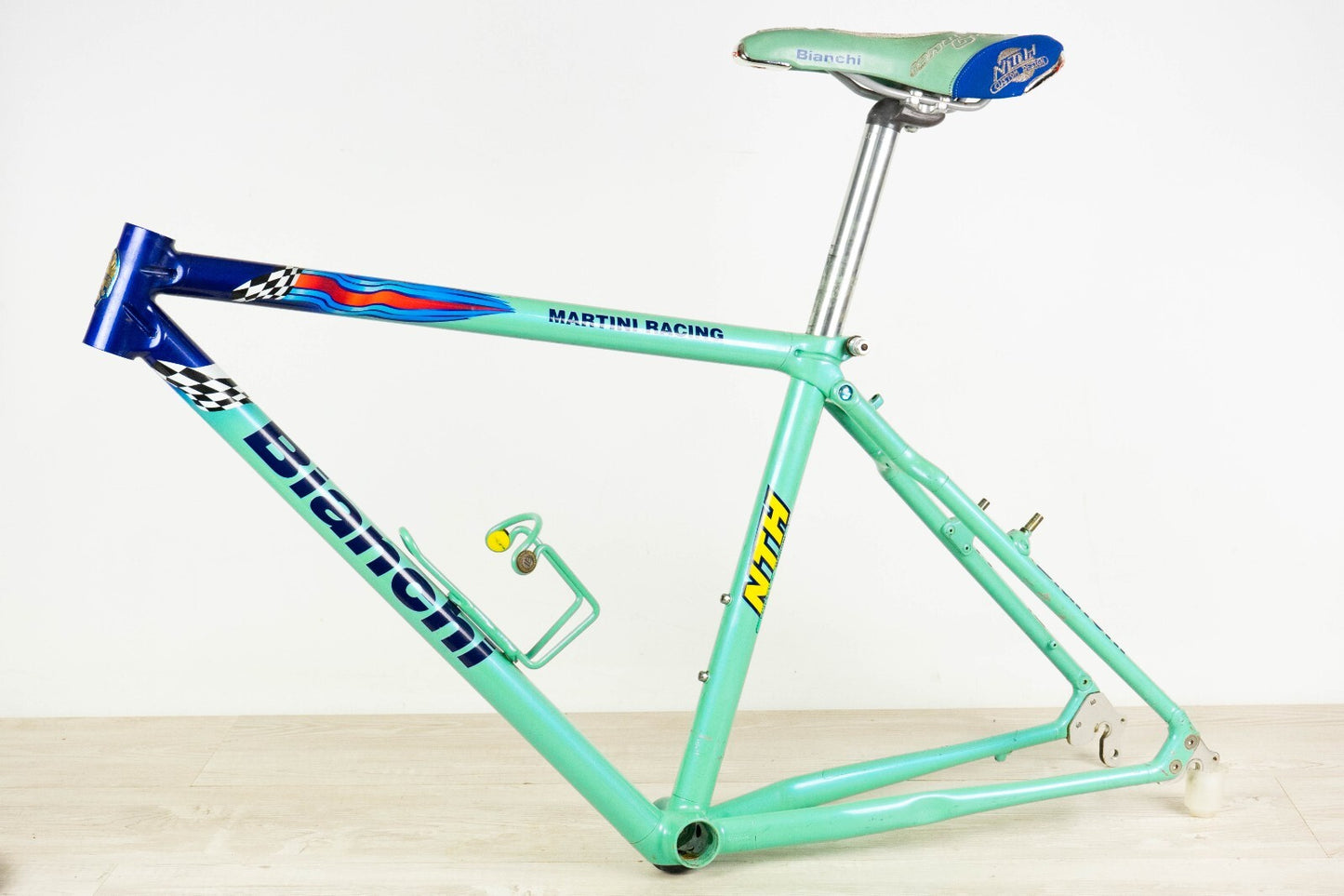 BIANCHI NTH SAKAE LITAGE VINTAGE MTB FRAME MARTINI RACING 16" ALLUMINIUM BIKE