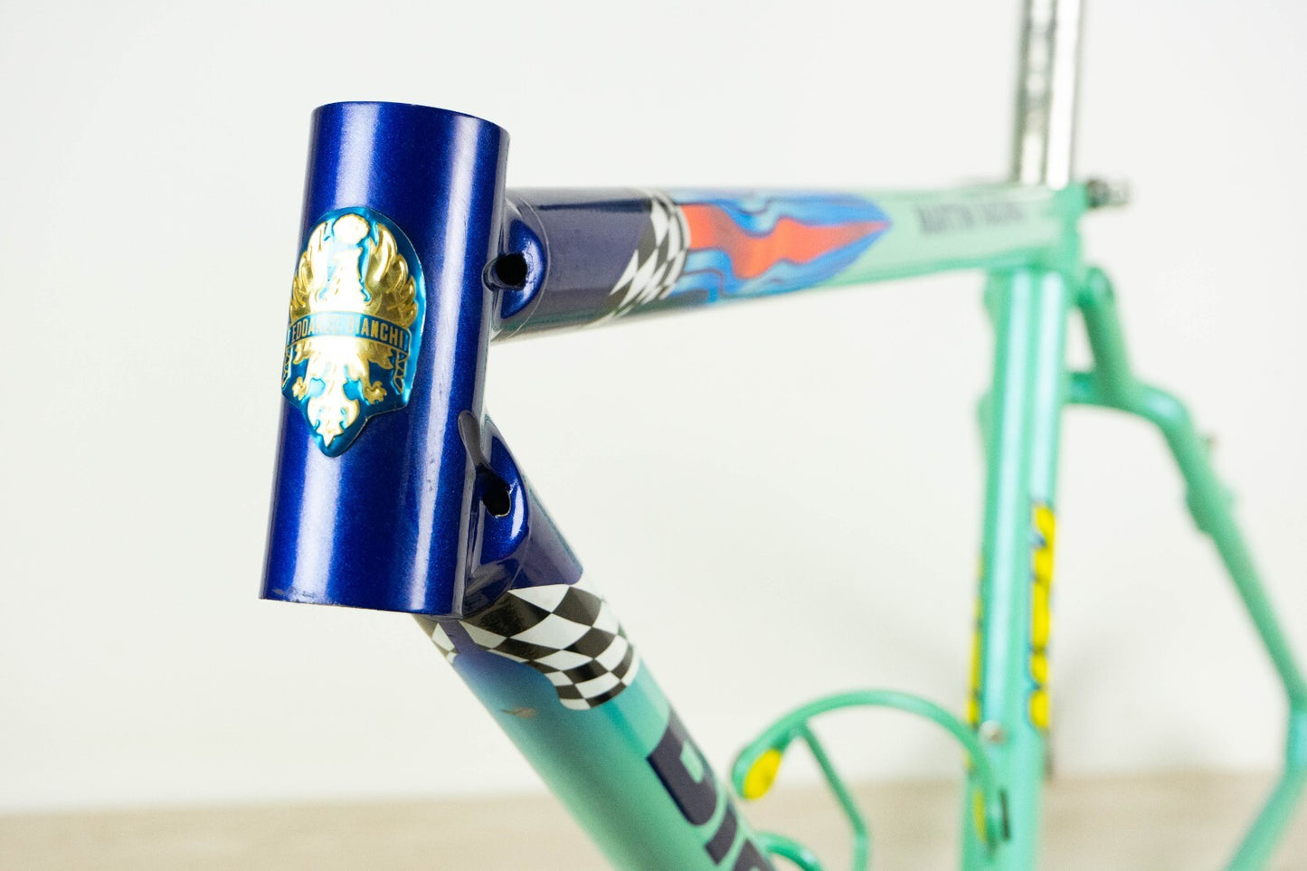 BIANCHI NTH SAKAE LITAGE VINTAGE MTB FRAME MARTINI RACING 16" ALLUMINIUM BIKE