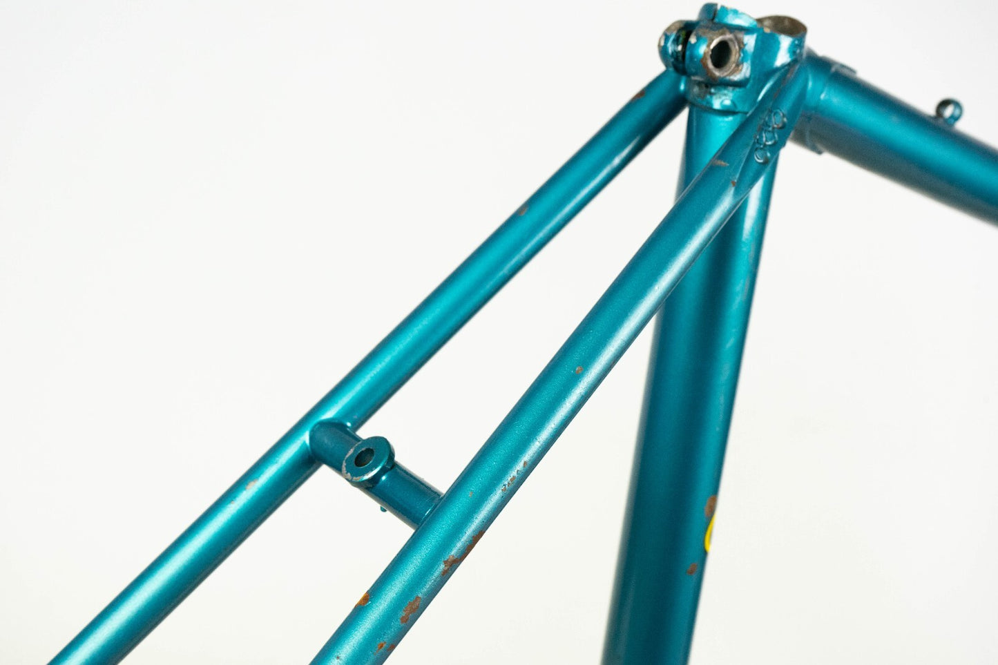 VINTAGE FRAME STEEL ROAD BIKE 55 CAMPAGNOLO OLD 700C BICYCLE 80S CLASSIC BLUE
