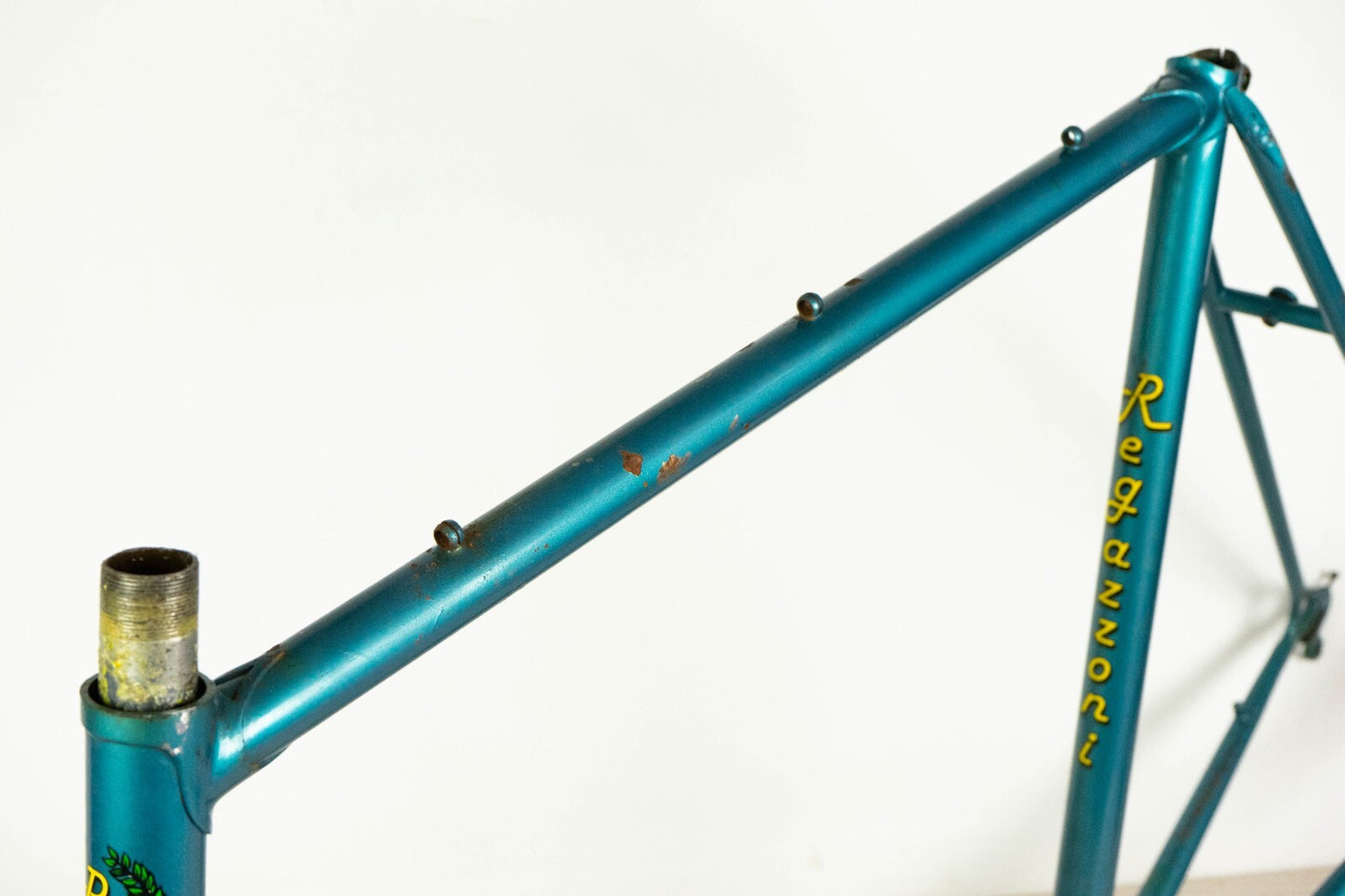 VINTAGE FRAME STEEL ROAD BIKE 55 CAMPAGNOLO OLD 700C BICYCLE 80S CLASSIC BLUE