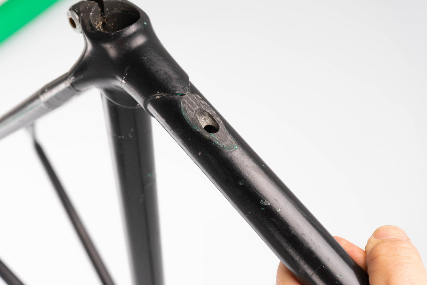 ALAN RECORD VINTAGE CARBON FIBER FRAME 54 56 ROAD BIKE 700c BICYCLE ALLOY 90s
