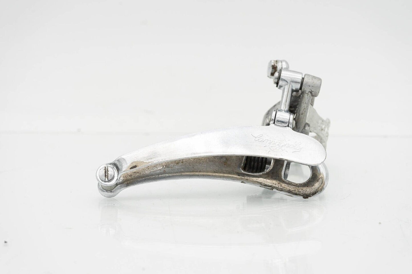 1052/1 CAMPAGNOLO NEW RECORD 70s FRONT DERAILLEUR ROAD BIKE VINTAGE CLAMP ON