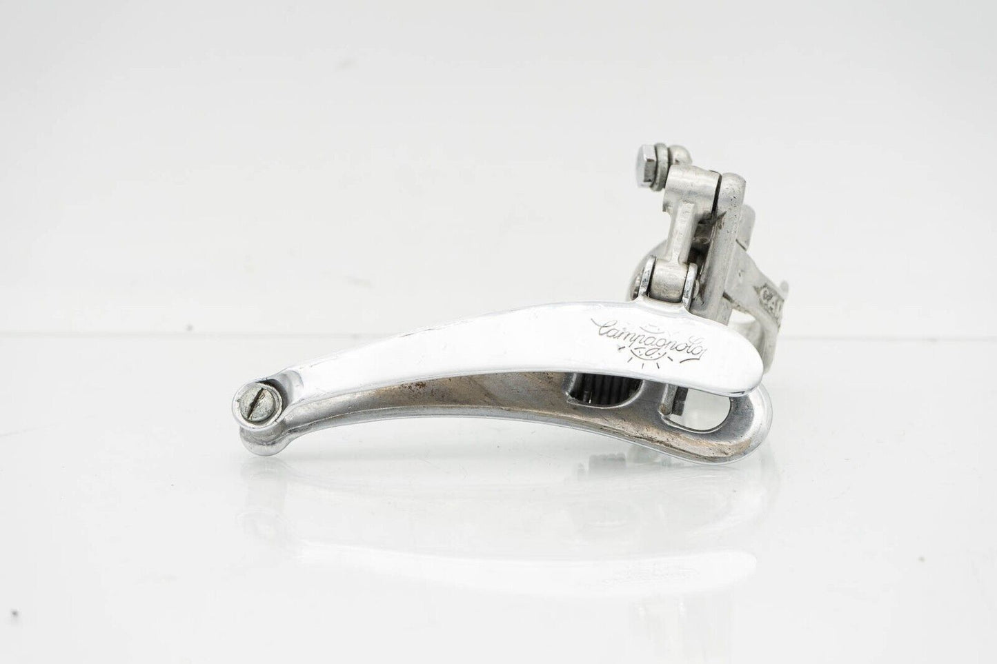 1052/1 CAMPAGNOLO NEW RECORD 70s FRONT DERAILLEUR ROAD BIKE VINTAGE CLAMP ON