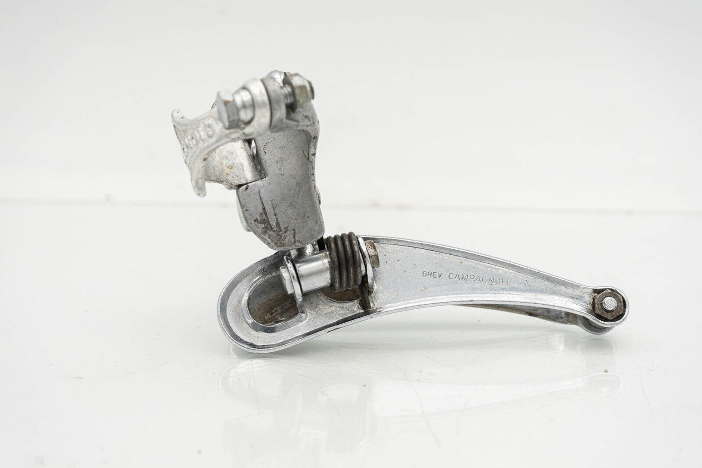 1052/1 CAMPAGNOLO NEW RECORD 70s FRONT DERAILLEUR ROAD BIKE VINTAGE CLAMP ON