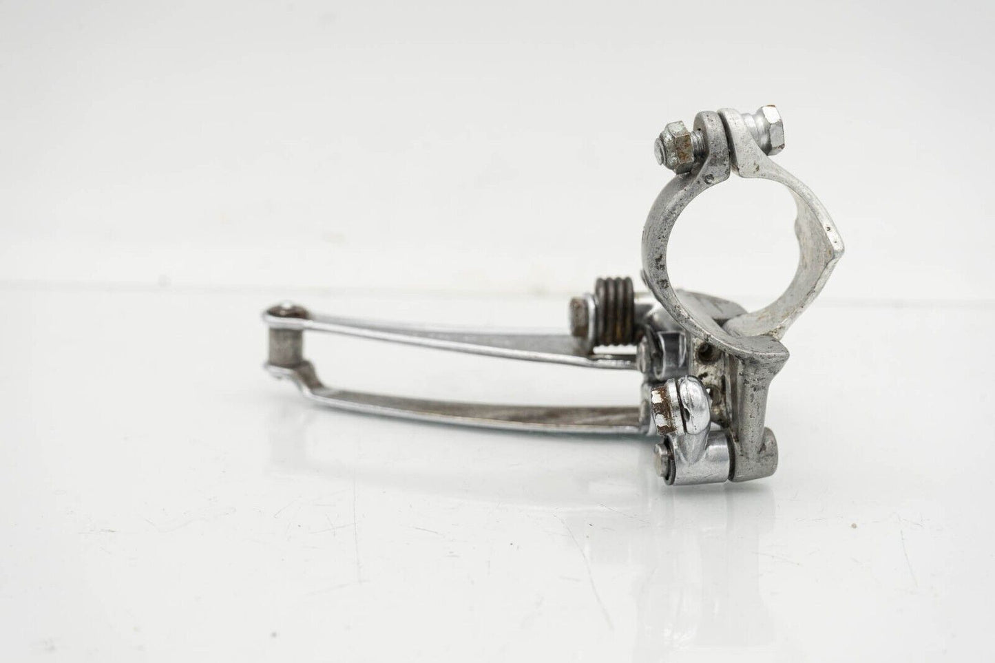 1052/1 CAMPAGNOLO NEW RECORD 70s FRONT DERAILLEUR ROAD BIKE VINTAGE CLAMP ON